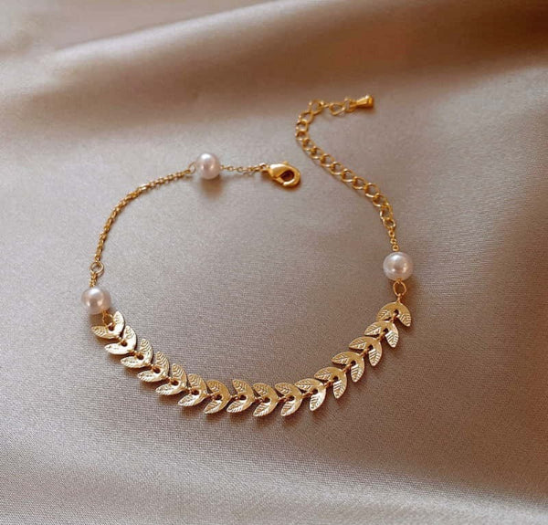 Pearl Chain Bracelet