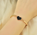 Painted Heart Bracelet