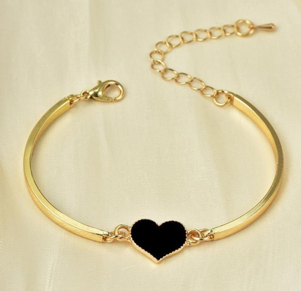 Painted Heart Bracelet